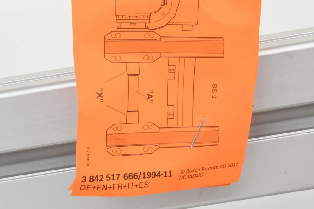 BOSCH REXROTH 3841999722, BS2/T, Belt section