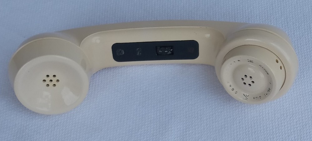 Volume control handset G6 Ivory Modular With Confidencer