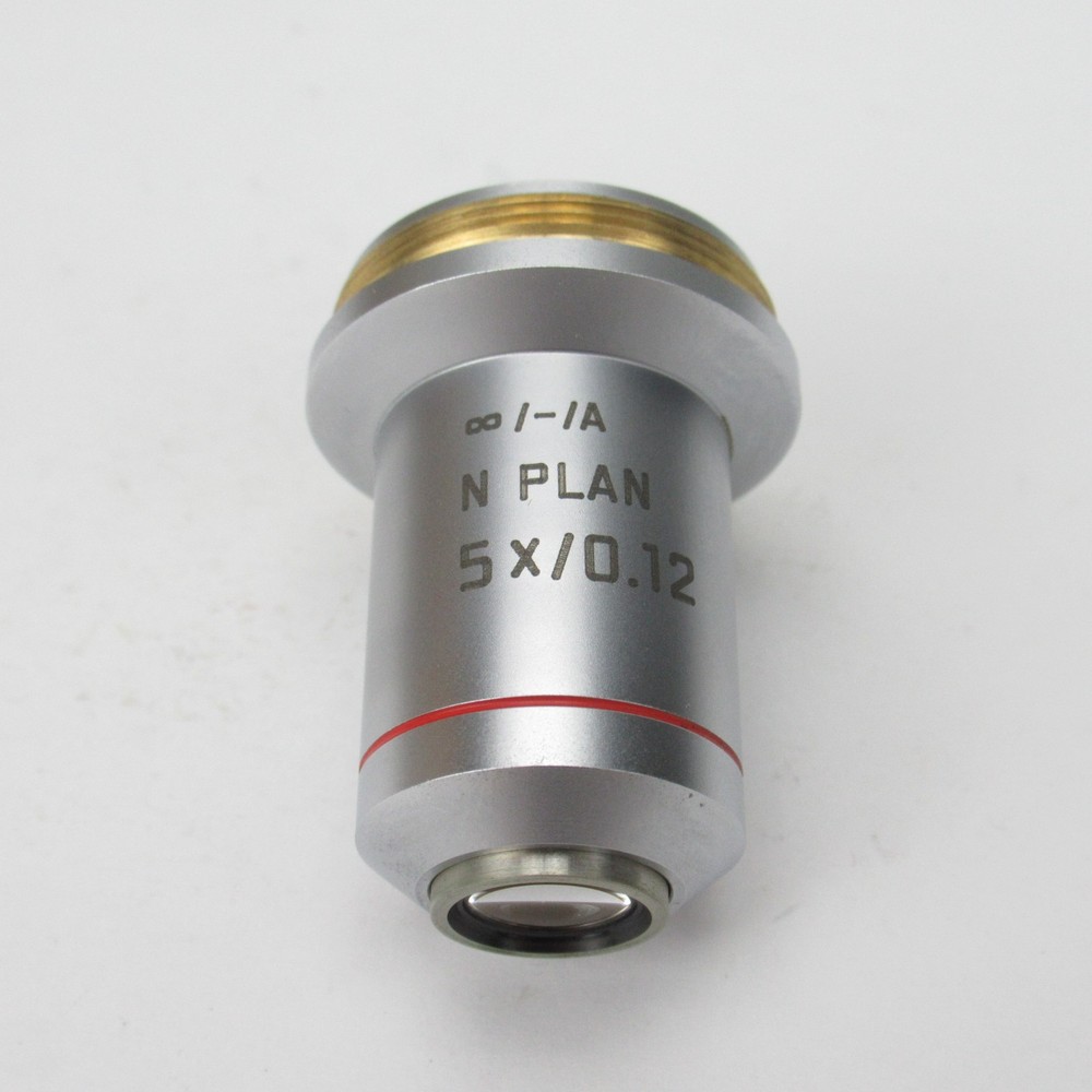 LEICA N PLAN 5X/0.12 INFINITY CORRECTED MICROSCOPE OBJECTIVE LENS M25 - 506087