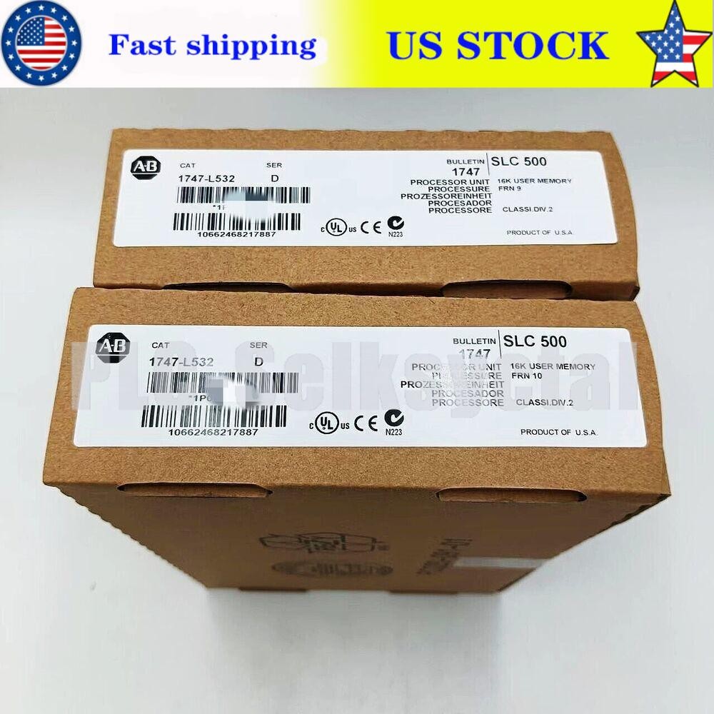 New Allen-Bradley AB 1747-L532 /D SLC 500 SLC 5/03 CPU Processor Unit 1747L532