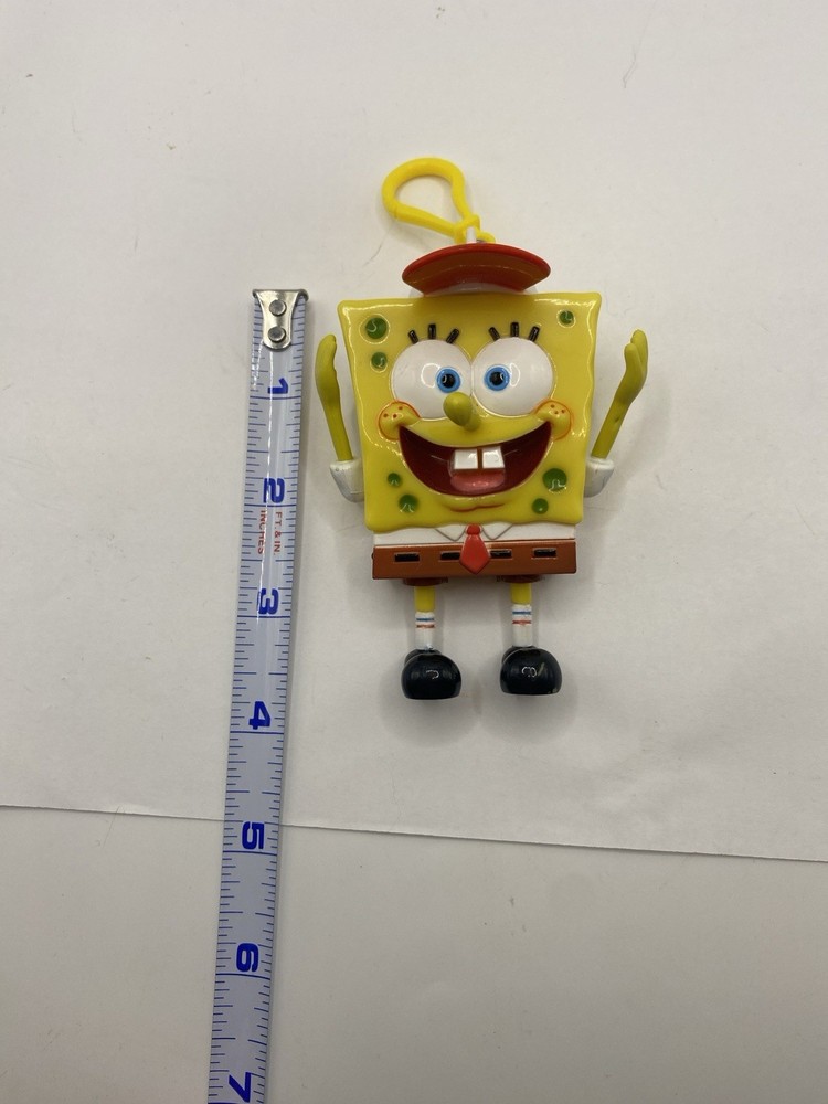 2004 SpongeBob SquarePants Candy Buddy Backpack Clip Keychain FIGURE ONLY