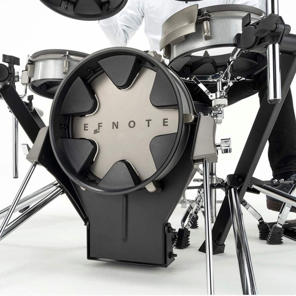 EFNOTE 3B Acoustic Designed Electronic Drum Set White Sparkle