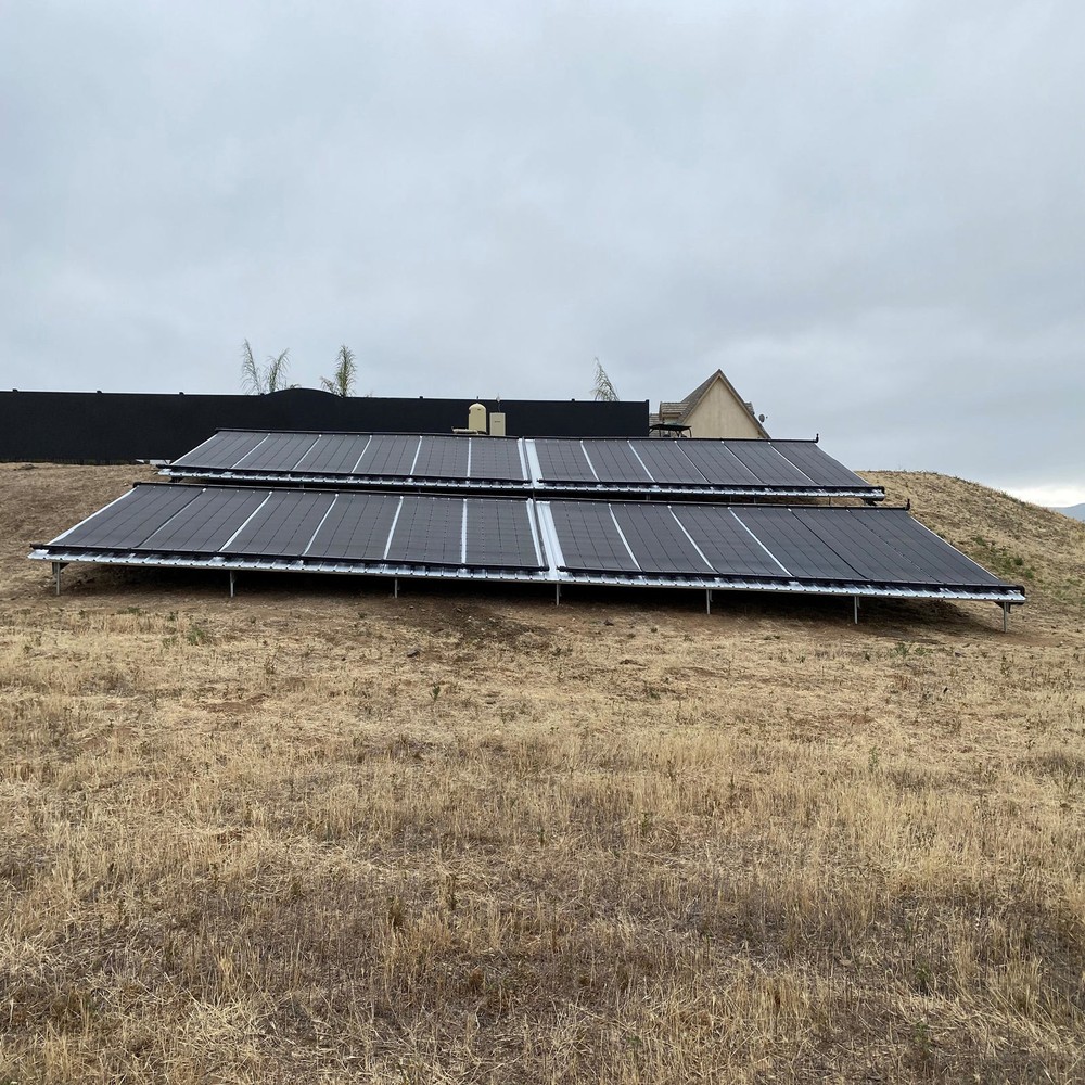 Industrial Grade Solar Pool Heater Panel - Advanced High-Wind Mounting Security