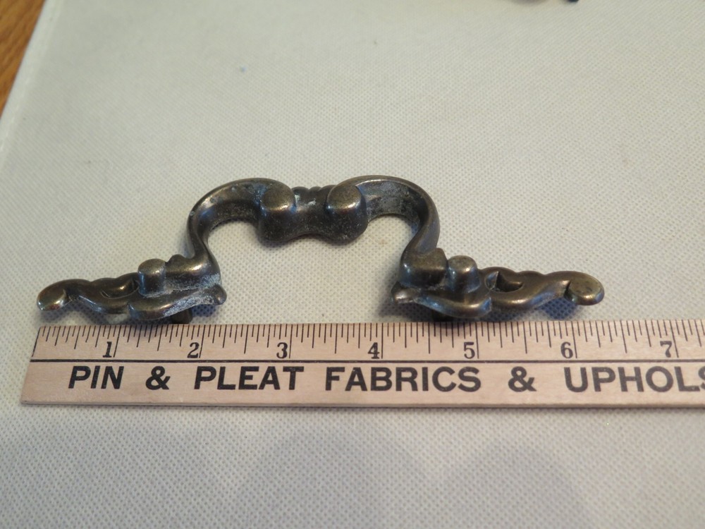 Vintage Brass Drawer Pull Hardware Mixed Lot of 12 Pieces