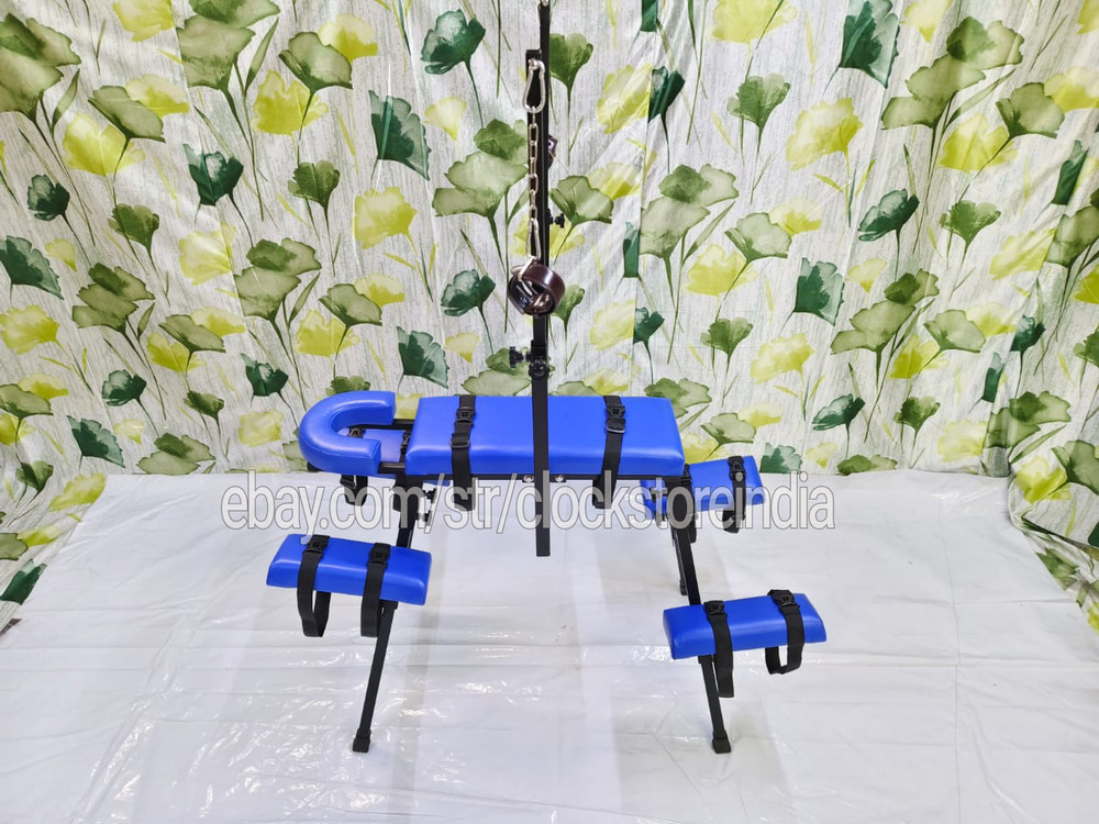 Portable Heavy Duty Bench Table Blue Color
