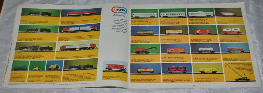 1966 Lionel Train Catalog