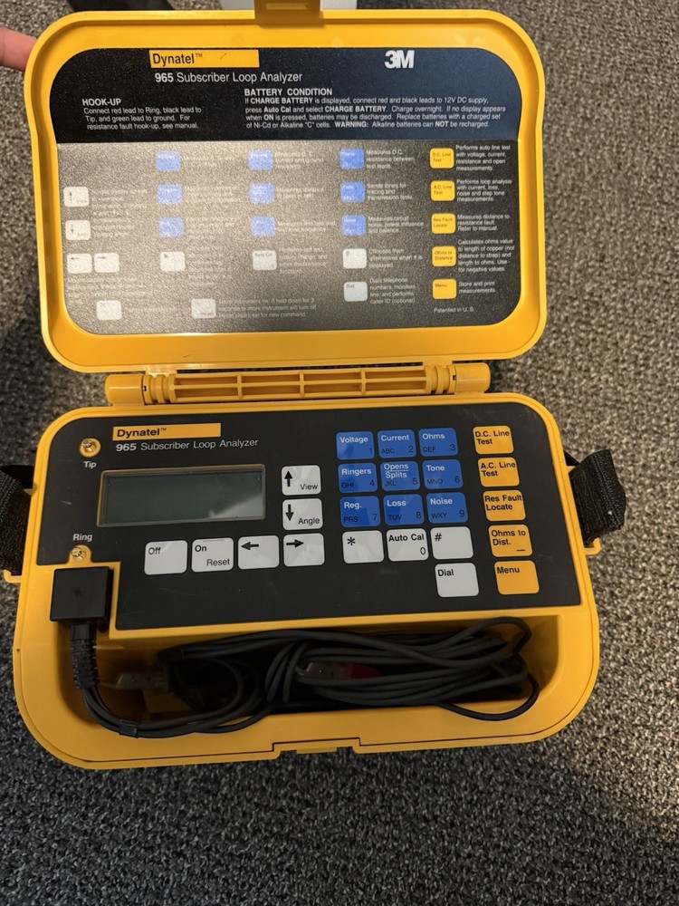 3M Dynatel 965DSP Subscriber Loop Analyzer