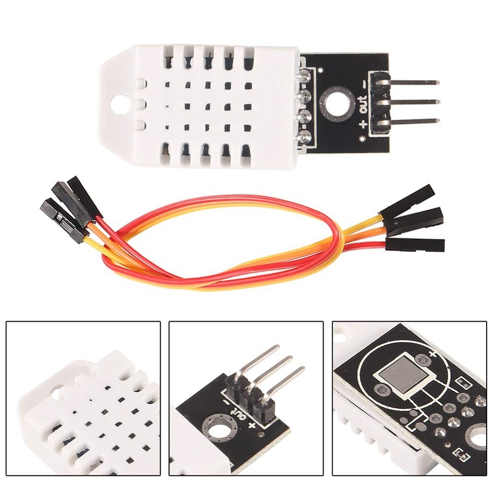 6pcs DHT22/AM2302 Digital Temperature and Humidity Sensor Module Temperature ...