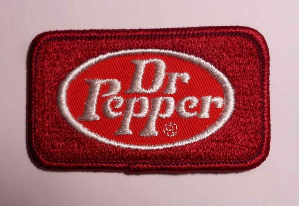 Dr Pepper Patch #8  3.5 "x 2"