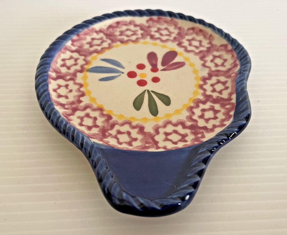 Tea Bag Rest Spoon Rest Cup Lid Temp-Tations Ceramic