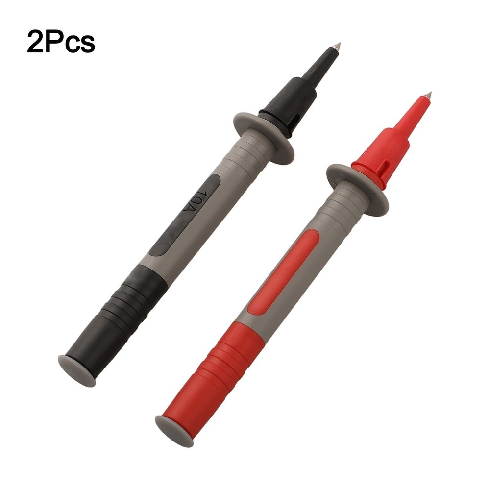 Innovative Design 2pcs Multimeter Probes Featuring Replaceable Needles