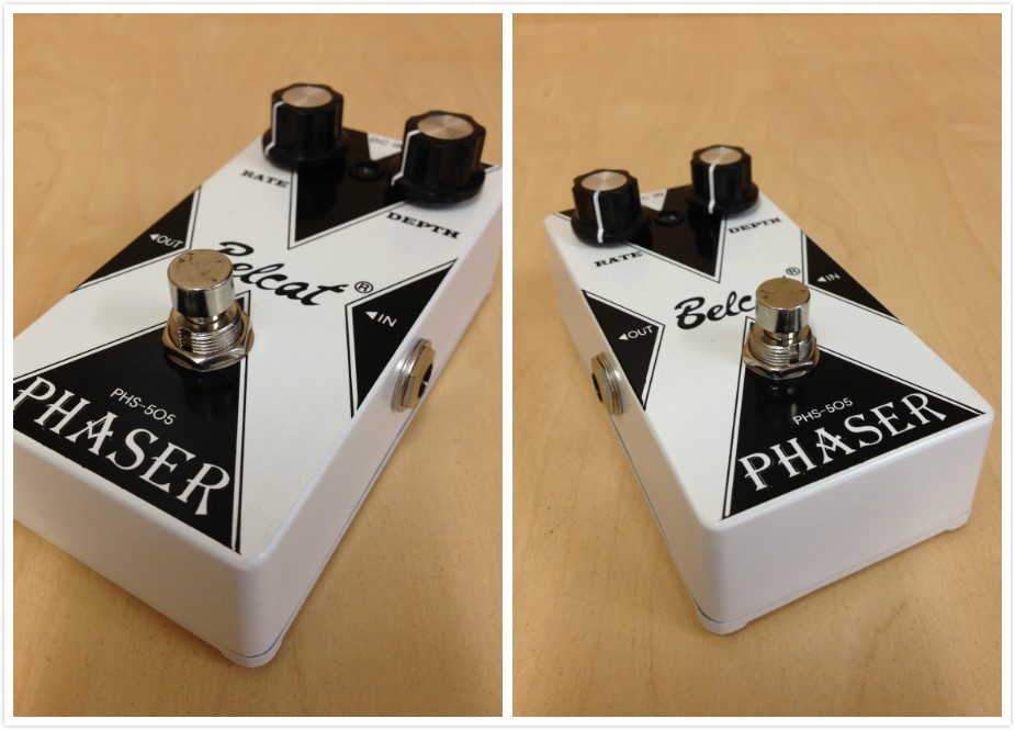 Belcat PHS-505 Guitar Effects Pedal, PHASER - White