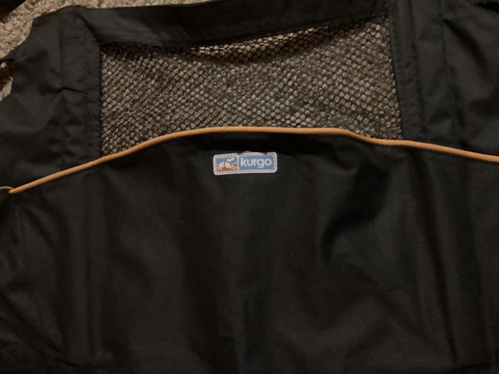 Kurgo G-Train Dog Carrier Backpack Black K-9 Pack Large