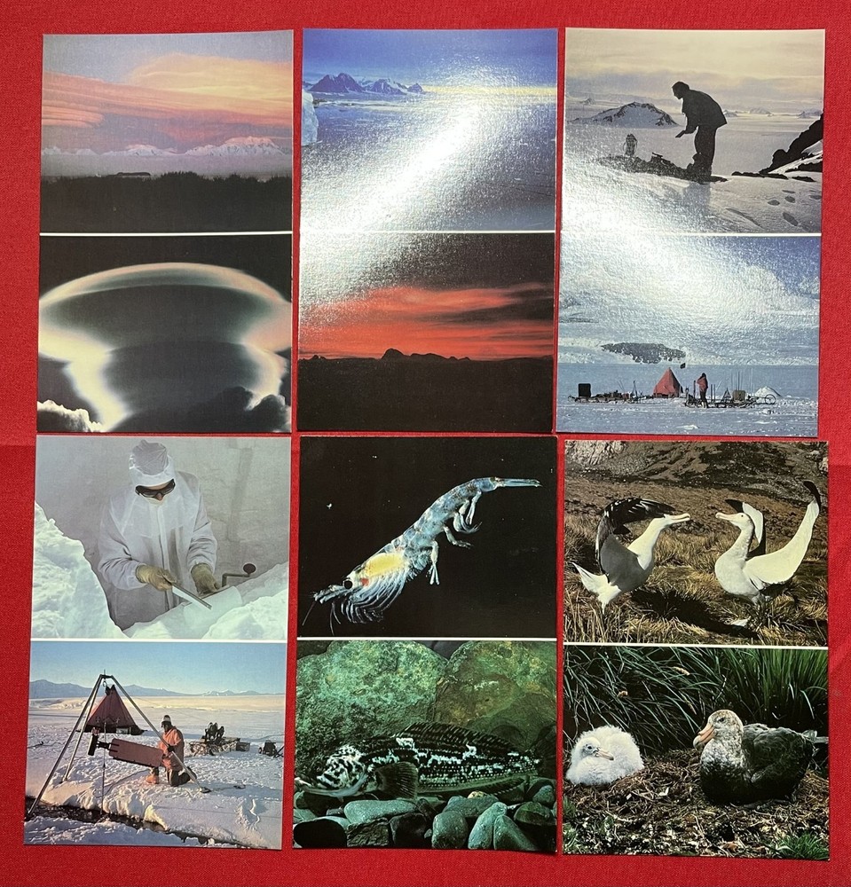 56 x British Antarctic Territory BAS Postcards