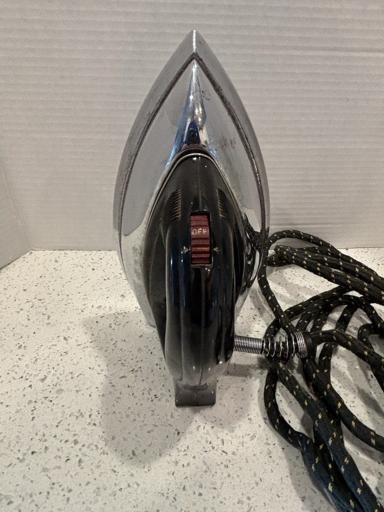 Sunbeam Ironmaster A-4 Iron Vintage Untested