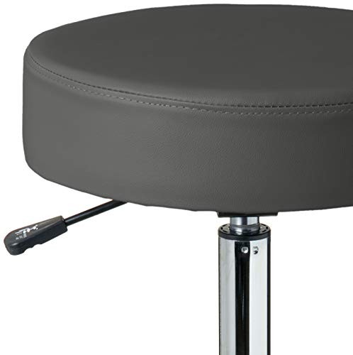 Boss Office Products 16" Adjustable Grey Drafting Stool