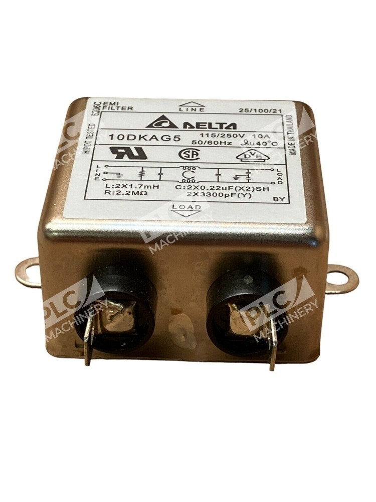 Delta 10DKAG5 EMI Suppression Line Filter