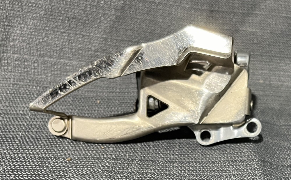 SRAM XX MTB Front Derailleur 2x10 Bottom Pull Direct Mount S3 Silver