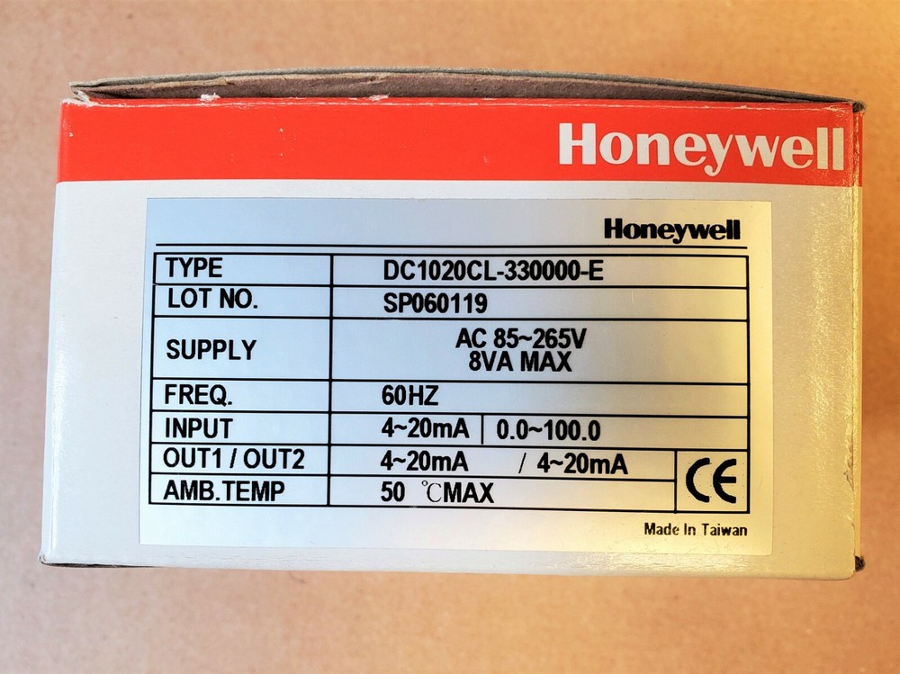 Honeywell Digital Controller DC1020CL-330000-E