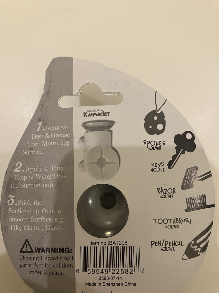 Tooth Brush Holder( with Suction)