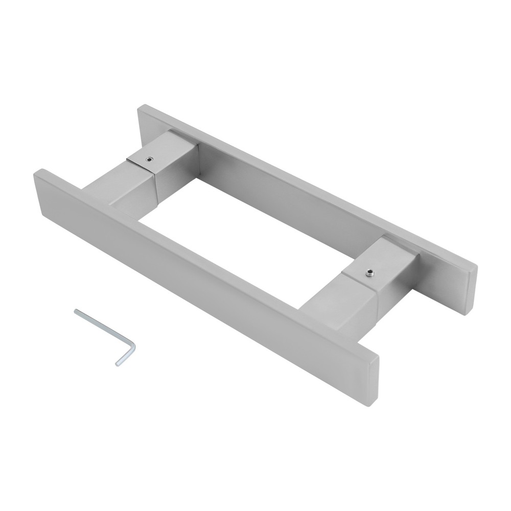 H-shaped Handle Sliding Door Handle Dual Sided Push Pull Handle Stainless Steel