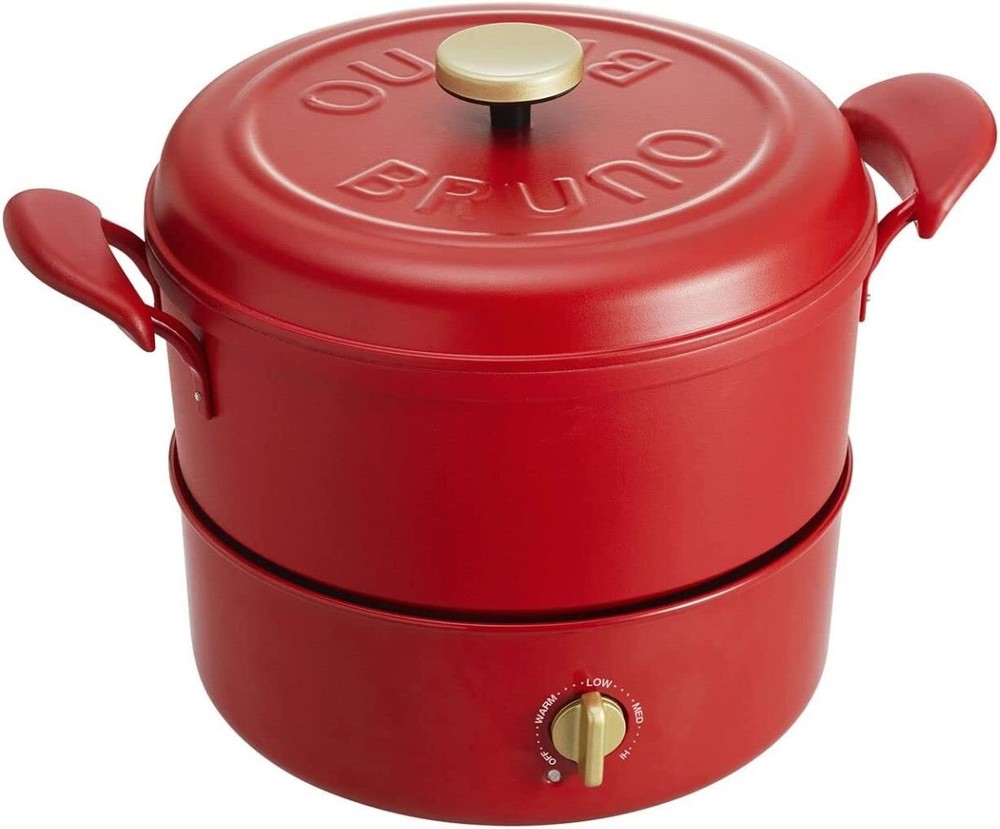 [Bruno] BRUNO Multi Grill Pot Grill Pot BOE065 Red