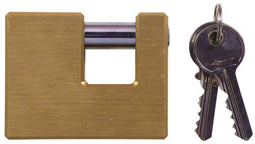 Protector Solid Brass Padlock 2" (50mm)