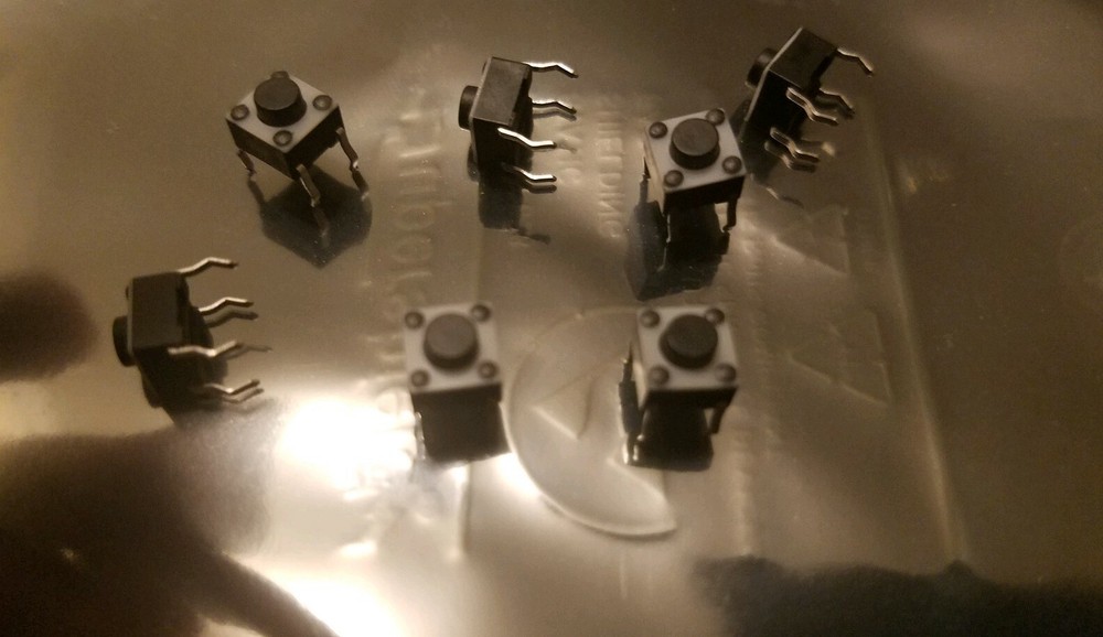 ENSONIQ DP2 TACT SWITCH REPLACEMENT LOT (10)