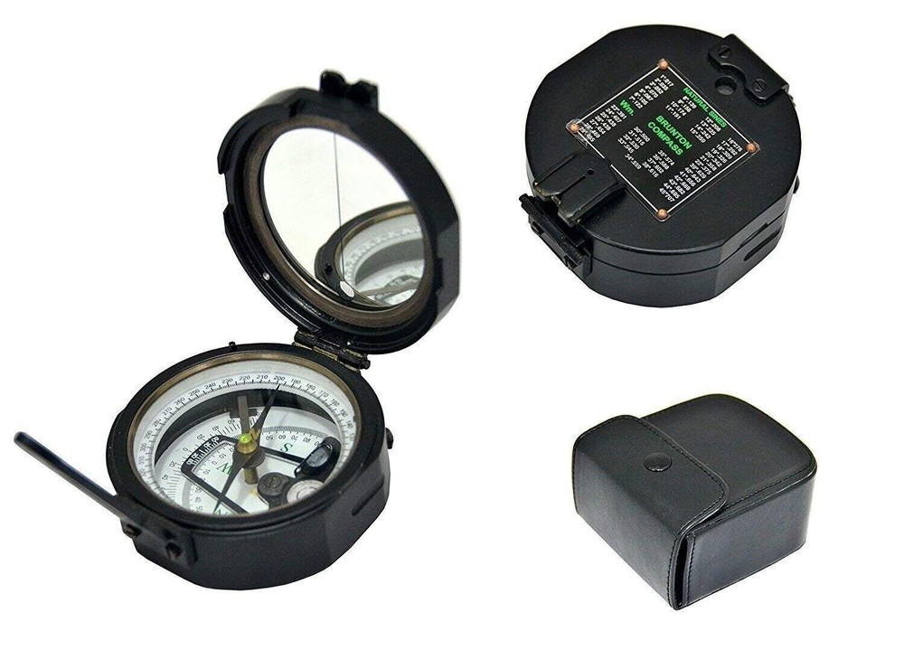 Brunton Compass Transit Survey Testing & Measuring compass Brass Geological