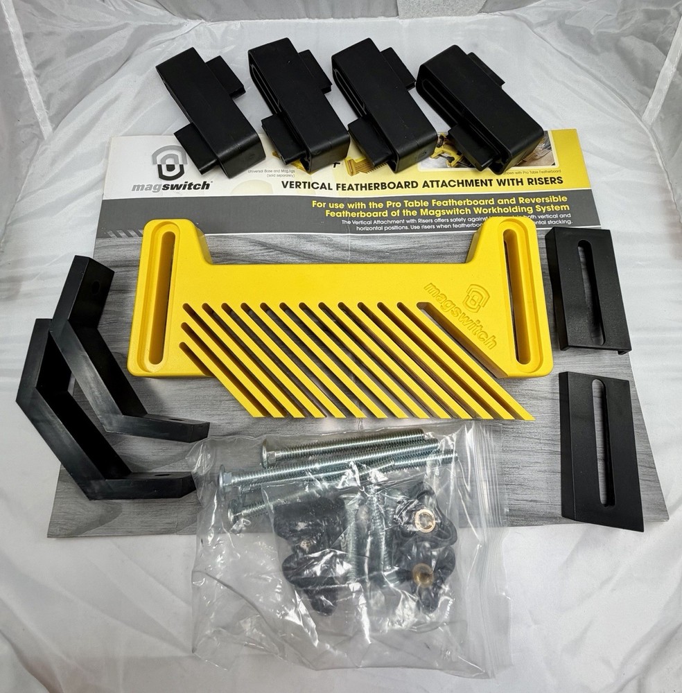 Magswitch Pro Table Featherboard With Vertical Featherboard Attachment