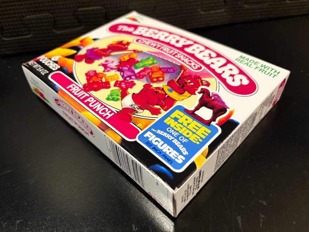 Berry Bears fruit snacks - Empty custom design display box