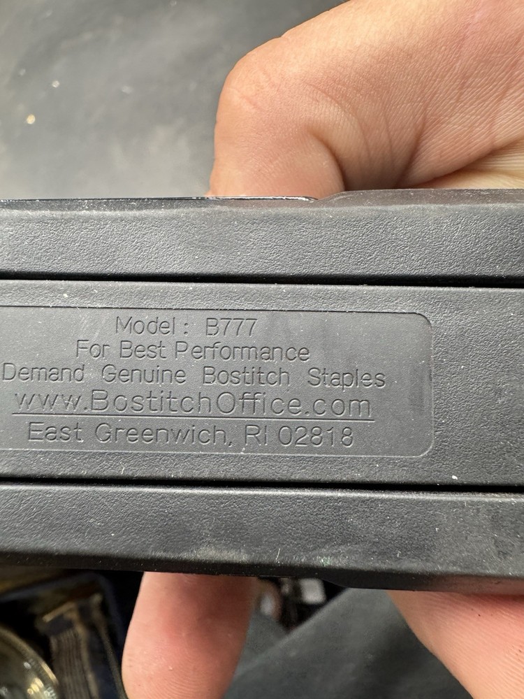 Bostitch Epic Stapler 25-Sheet Capacity Black B777BLK