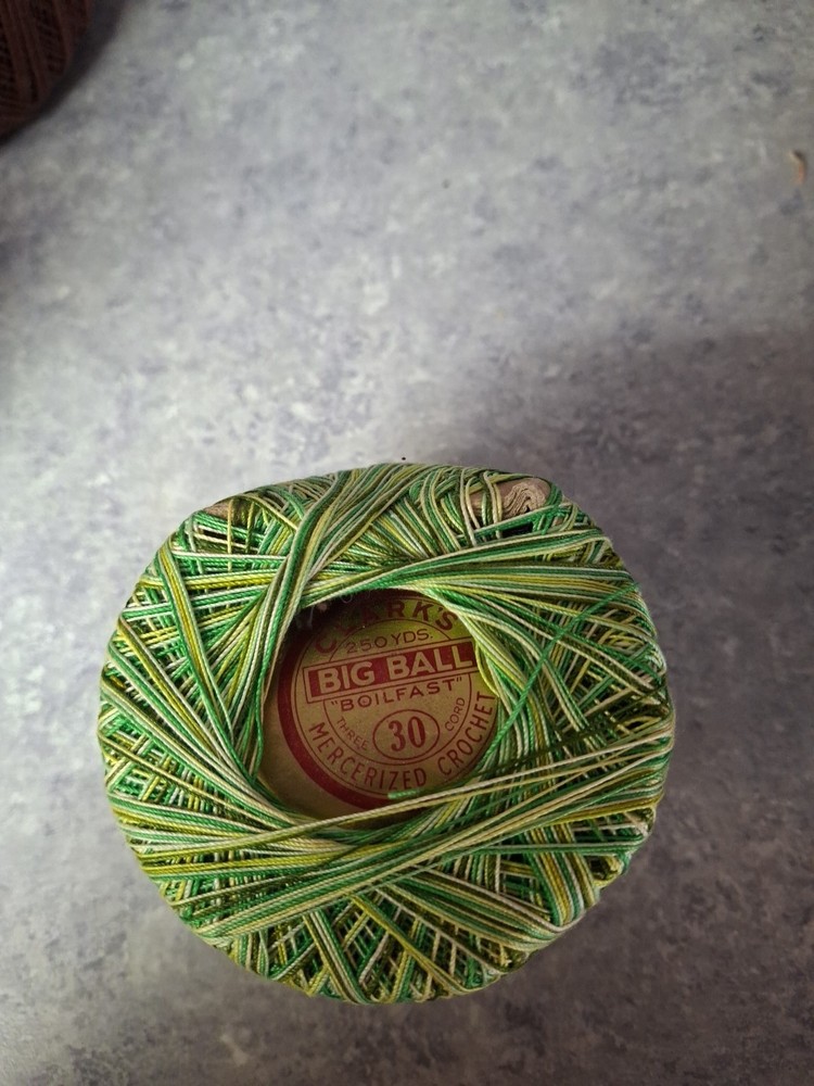 Clark's Big Ball 30 Mercerized Crochet Thread