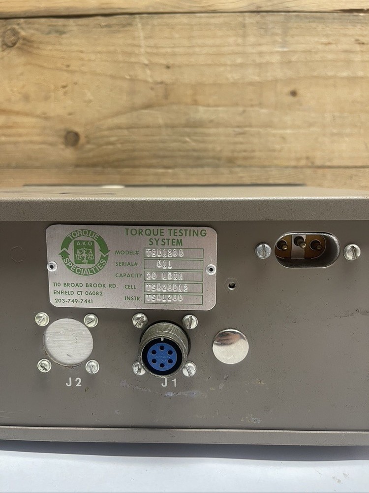 Torque Testing System TSD1200 AKO