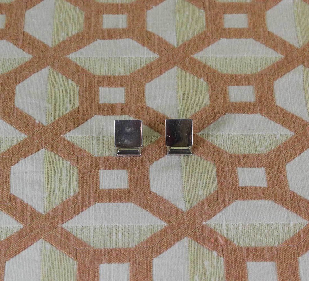 Sterling Silver Pair Card or Menu Holder