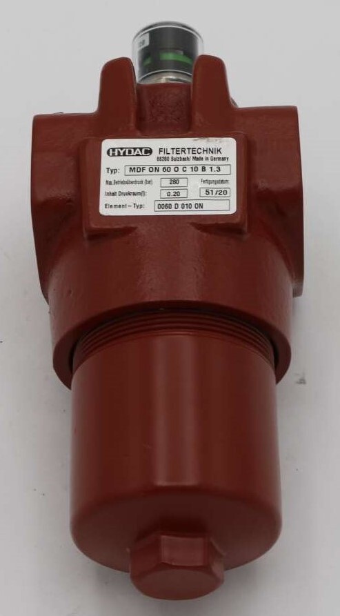 New MDF ON 60 O C 10 B 1.3 Hydac Hydraulic Filter