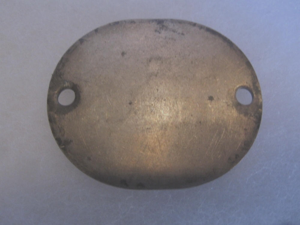 1943 - DOG TAG - Lieutenant C.M. TOBIN U.S.C.G.