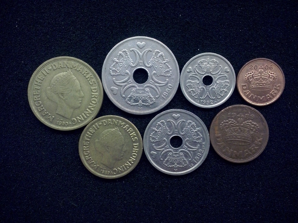 Denmark 25 öre - 20 kroner