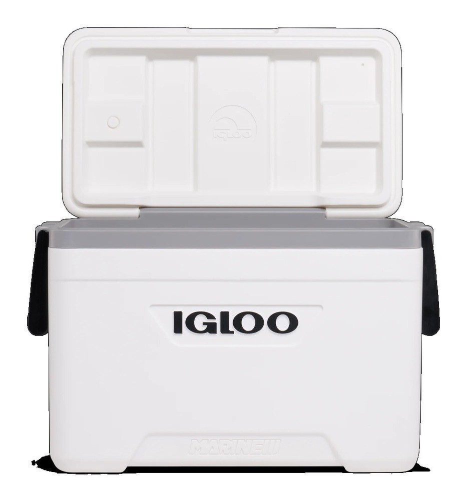 Igloo 25 QT Marine Hard Sided Cooler, White