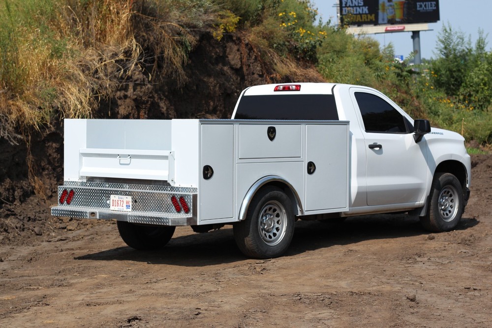 Aluminum Standard Service Body 56" CA