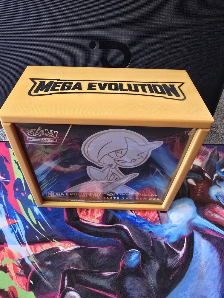 Pokemon Elite Trainer Box ETB Mega Evolution Display Case. CASE ONLY.