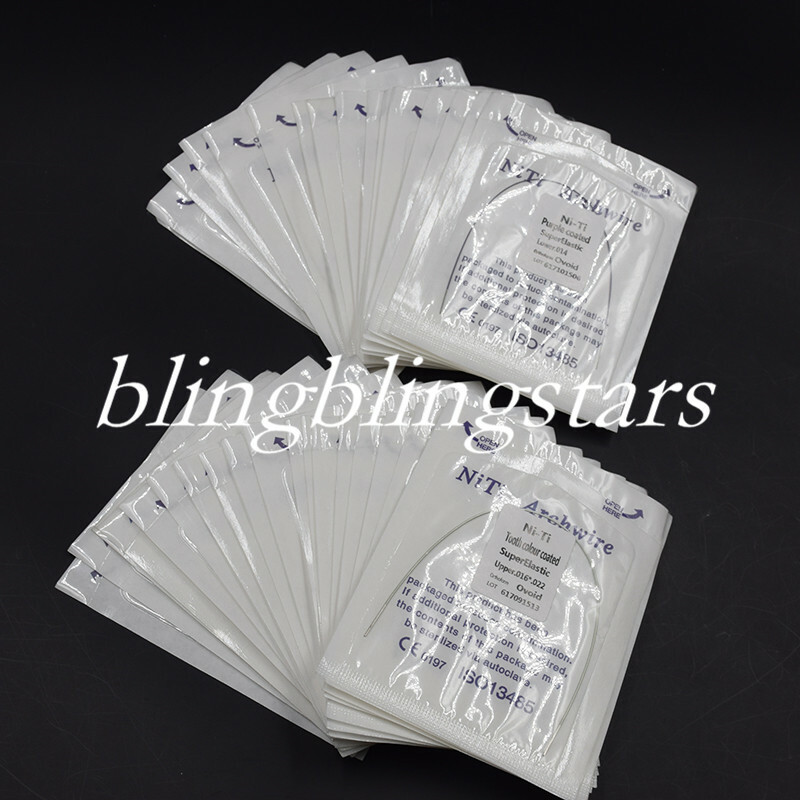 Dental Orthodontic Niti Color Rectangular Arch Wire Supper Elastic Teeth Wire