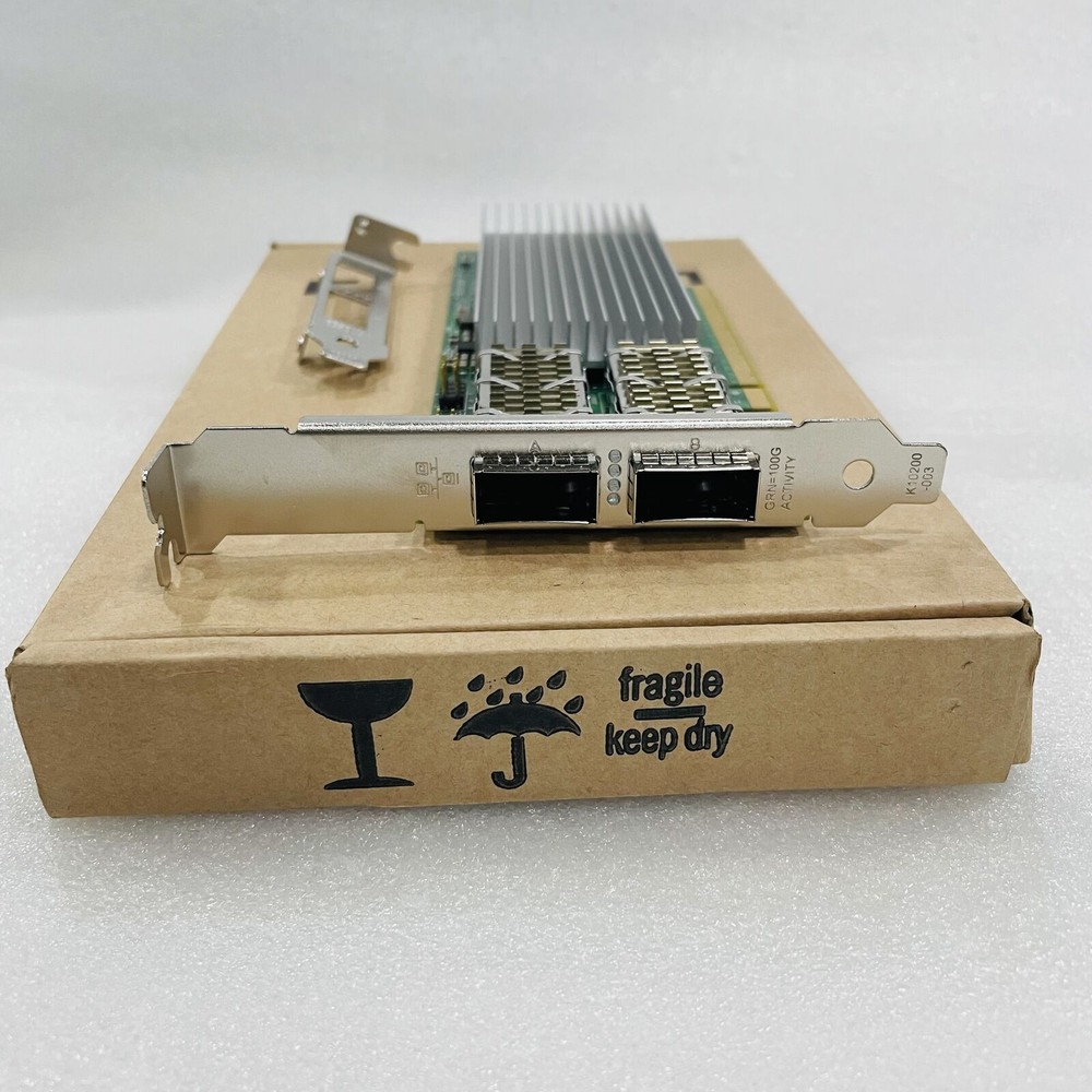 NEW E810-CQDA2 Intel 100GbE Dual Port QSFP28 Eth Network Adapter E810CQDA2