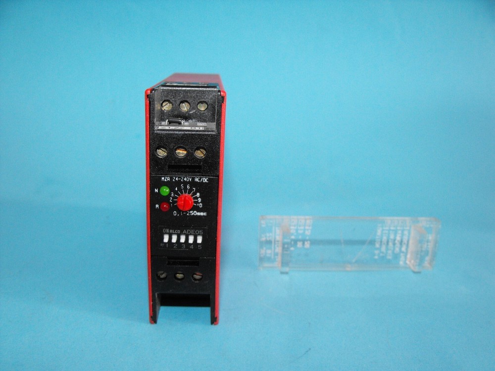ACS Contsys MZA SEC.Multi Function Time Relay 0.1s -250sec.USED