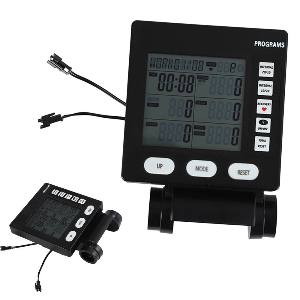 Multifunctional Rowing Machine Counter With LCD Display And Times Measurement