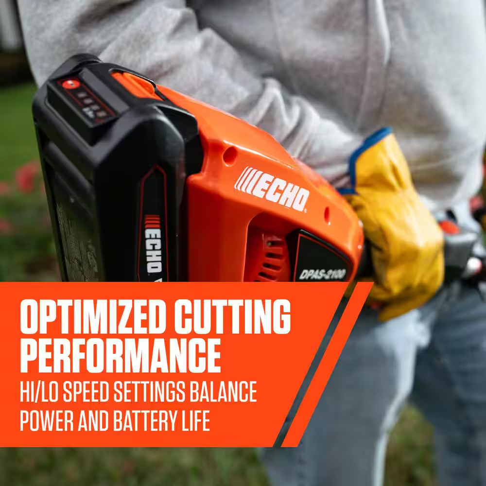 56V Brushless Cordless Battery Attachment Capable 16 In. String Trimmer W/ Speed