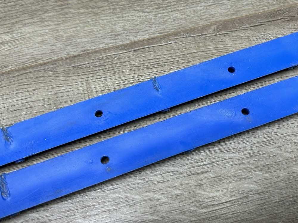Blue Skateboard Board Rails Made In USA