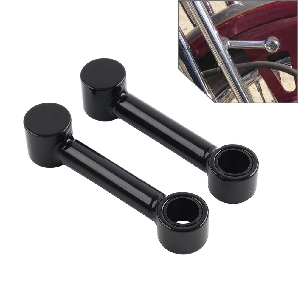 Front Mudguard Mount Bracket Kit For Harley Softail Springer FXSTS 1993-2006