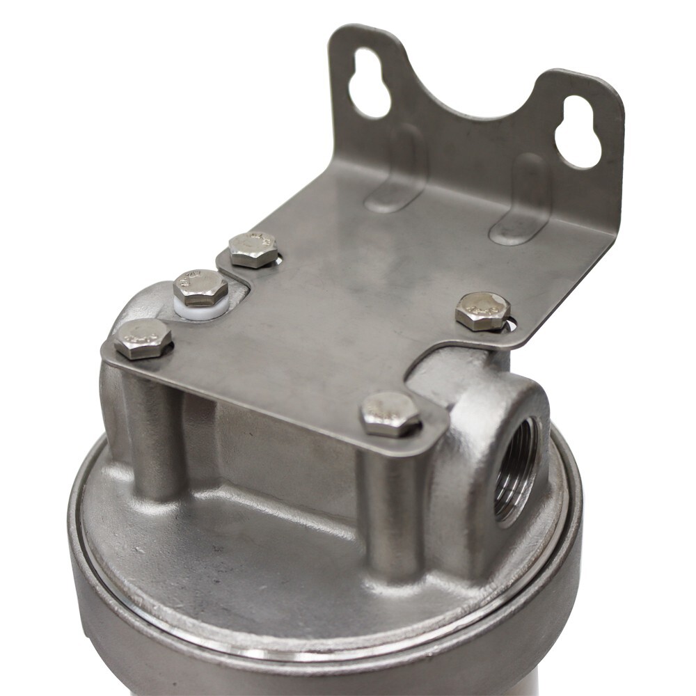 Cartridge Filter Housing Stainless Filtration Tool 1/2NPT 10'' No Filter Element