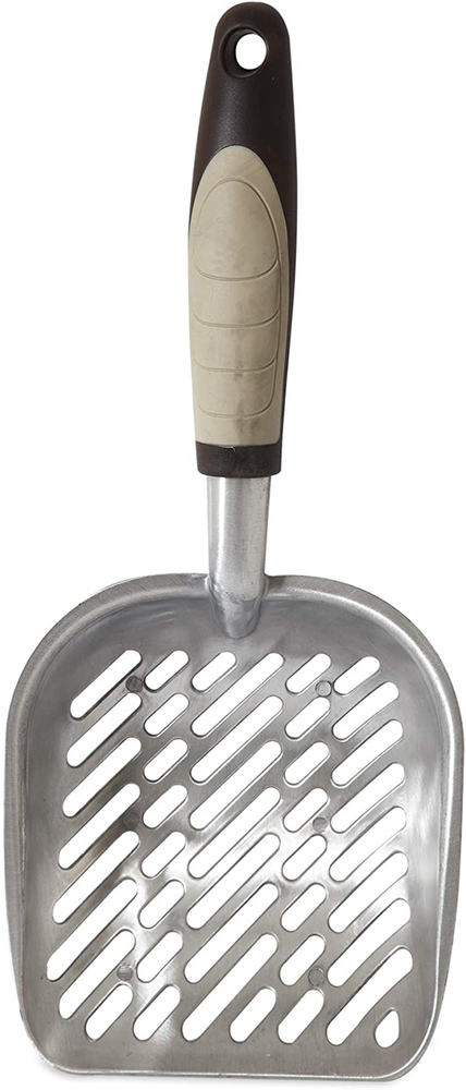 Petmate Metal Litter Scoop, Silver